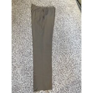 NWT ZANELLA MENS DRESS PANTS SOLID TAN %100 Lana WOOL Sz 40 $395